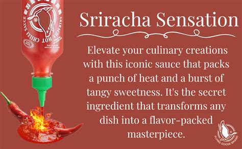 Flying Goose Sriracha Spicy Sauce Vegan Vegetarian Gluten Free Ml Pack Of Hot Chilli