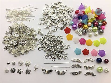 50 Stück Bastelset Schutzengel Charms Engel Perlen Etsy Charm