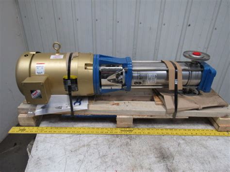 Gould Pump Sv Nh F E Sv Stainless Steel Vertical Multi Stage