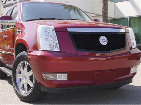 Cadillac Escalade Ext Esv Upper Class All Black Mesh Grille