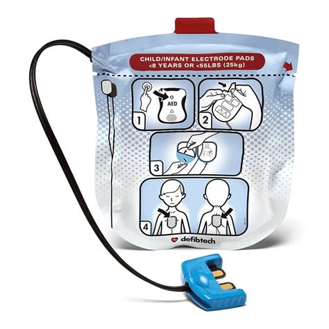 Elettrod Monouso Defibtech Lifeline View Pro Bambini