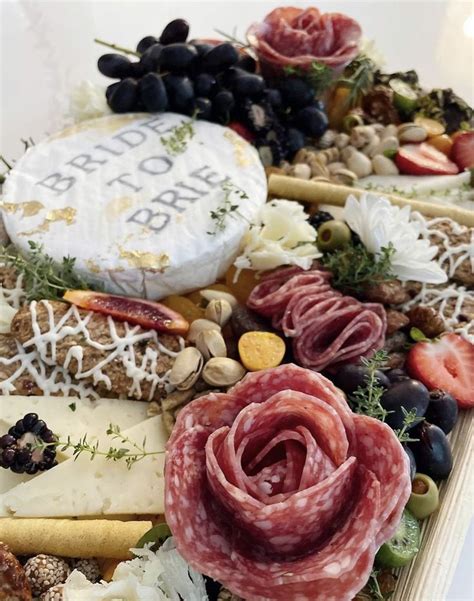 Bridal Shower Charcuterie Board Ideas Party Snacks Grazing Board