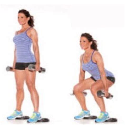 Heel Elevated Goblet Squat By Adele A Exercise How To Skimble