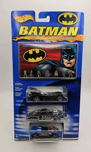 Hot Wheels 2004 Batman Action Guide 3 Pack B0672 BNIB EBay
