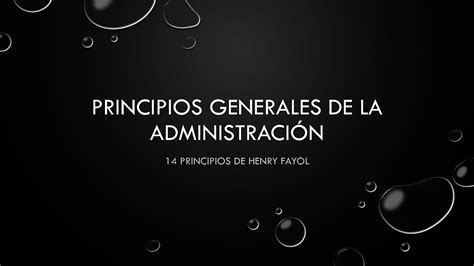 Solution Principios Generales De La Administraci N Studypool