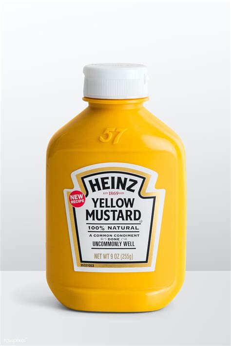 Heinz Yellow Mustard January 29 2020 Bangkok Thailand Free Image