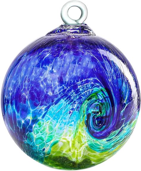 55 Inch Hand Blown Glass Ornaments Hanging Gazing Balls Friendship Balls