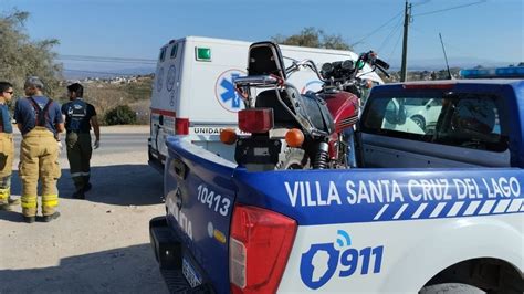 Accidente En Santa Cruz Del Lago Una Mujer Herida Al Caer De La Moto