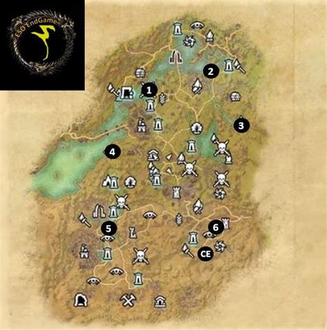 Bangkorai Treasure Maps