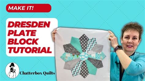 Easiest Dresden Plate Block Tutorial Youtube