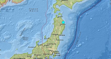 Terremoto En Japón Sismo De Magnitud 6 Sacude El Noreste Sin Alerta De Tsunami Iwate Jma