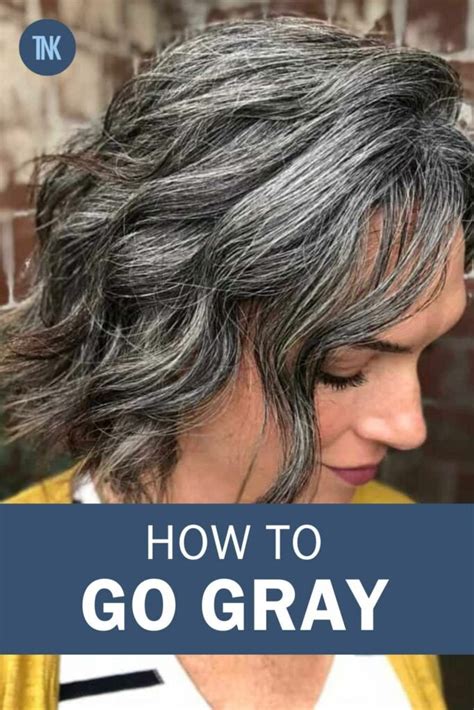 How To Go Gray Before And After Pictures The New Knew