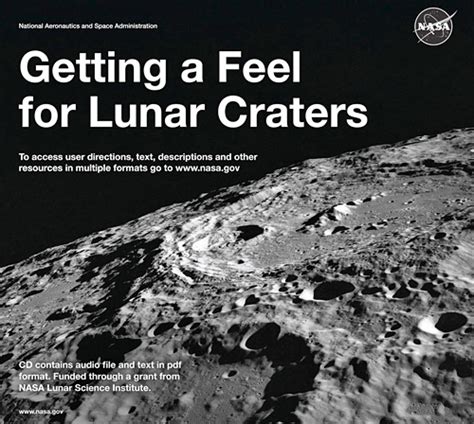 NASA's 'Getting A Feel For Lunar Craters' Book Features Tactile ...