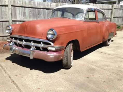 1954 Chevy Four Door Bel Air Classic Chevrolet Bel Air 150 210 1954 For Sale