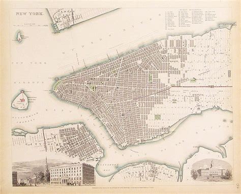 18th Century Map Of New York City