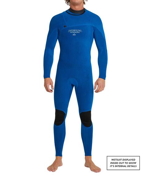 Buy HyperFreak 4 3 Steamer Chest Zip Wetsuit Navy By O Neill Online