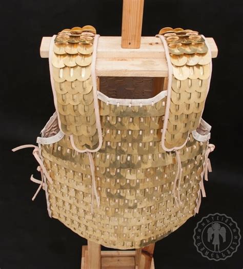 Brass Scale Armor, Artcraft by Lykia | Artmajeur