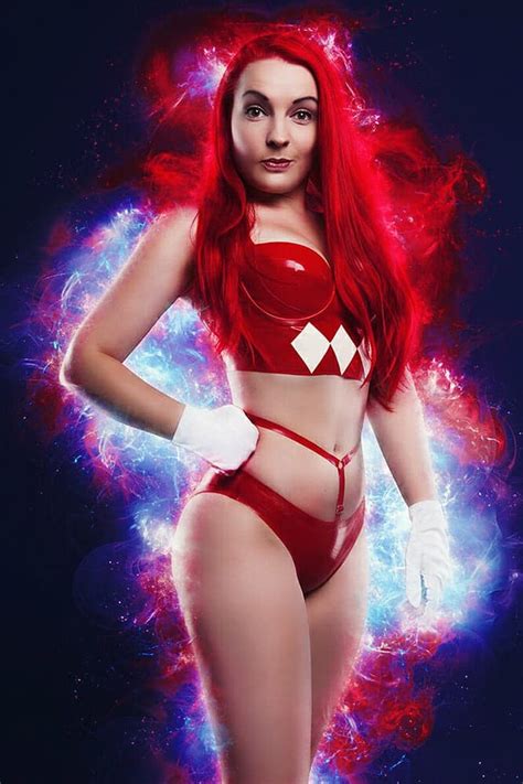 Latex Power Ranger Inspired Lingerie Set Etsy