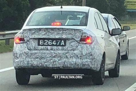 Proton Saga Facelift Spyshot Paul Tan S Automotive News