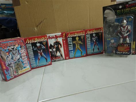 Ultraman Tiga Gaia Ultra Seven Baltan All 7x For 55 Hobbies Toys