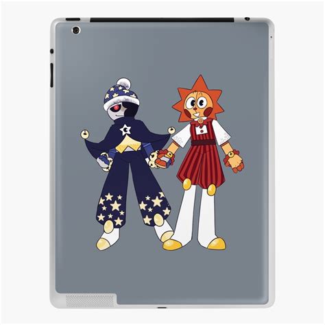 Funda Y Vinilo Para IPad Original Cute Sundrop Y Moondrop FNAF