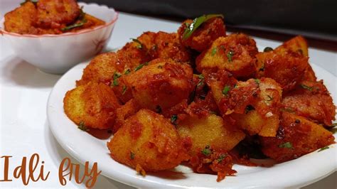 10 Min Breakfast Recipe Idli Fry Masala Idli Fry Idli In