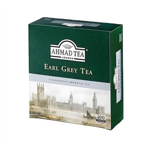 Ahmad Tea Earl Grey Black Tea 100 Tagged Tea Bags Kroger