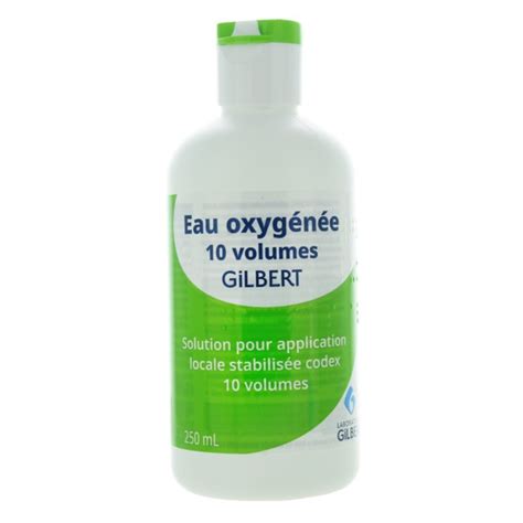 Eau Oxyg N E Volumes Gilbert Antiseptique Dents