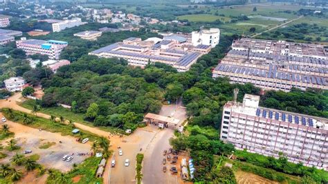 Narayana Medical College Aerial View By Dji Mavic Mini Nellore Youtube