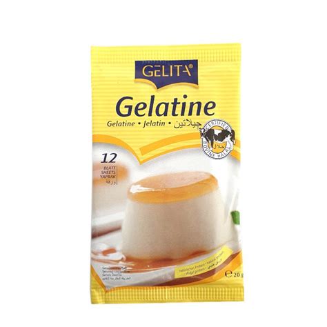 Vente En Gros Gelatine Bovine Halal Carton De 50 X 12g