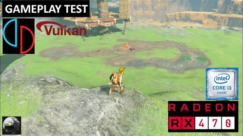 LEGEND OF ZELDA BREATH OF THE WILD CEMU 1 16 0 VULKAN RX470 I3