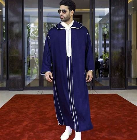 Handmade Luxury Moroccan Djellaba For Men And Women Hooded Caftan