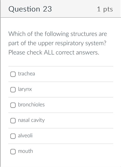 Solved Question Ptswhich Of The Following Structures Chegg