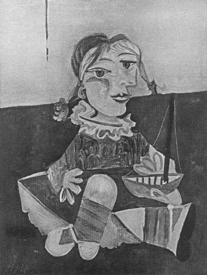 Pablo Picasso Maya Boat 1938 Pablo Picasso Picasso Cubist Movement