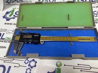 Mitutoyo 500 321 Digimatic Dial Vernier Caliper CD 6 Precision