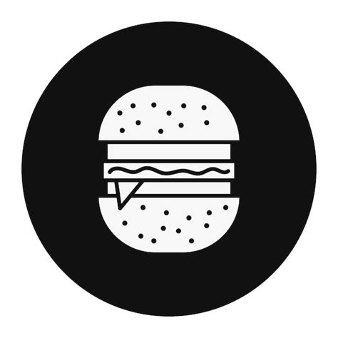 Premium Vector Burger Vector Illustration