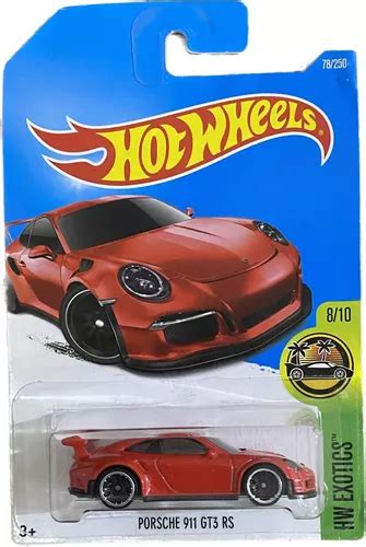 Hot Wheels Porsche Gt Rs Rojo Mercadolibre