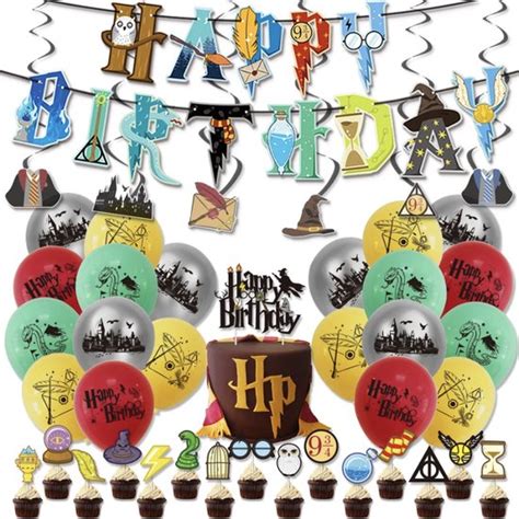 Harry Potter Decoratie Feest Pakket Harry Potter Ovenaar Verjaardag