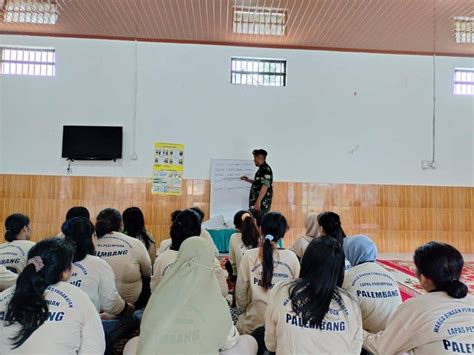 Warga Binaan Lapas Perempuan Palembang Antusias Ikuti Kegiatan