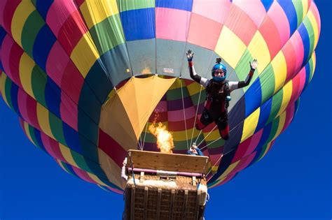 Skydiving Out Of A Hot Air Balloon What To Know Skydive Perris