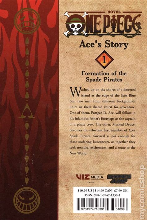 One Piece Ace S Story Sc Viz Media Light Novel Comic Books