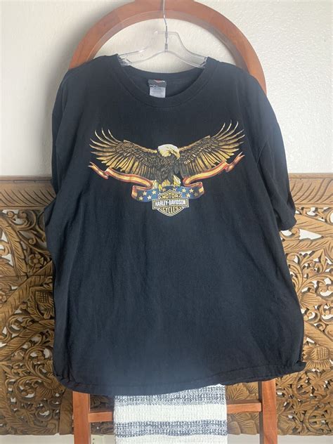 Mens Harley Davidson Barnett El Paso Texas T Shirt 2X Gem