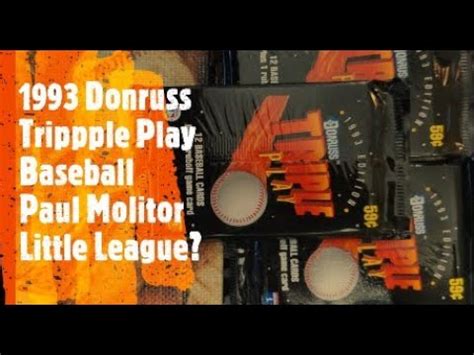 Donruss Triple Play Baseball Cards Ryan And Molitor Super Baby