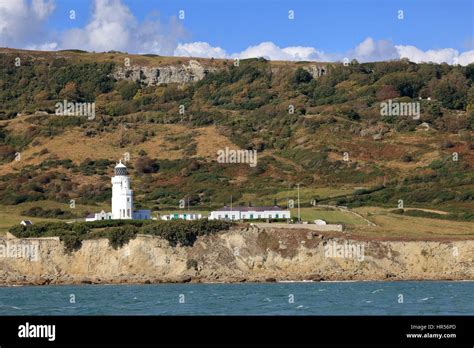 St Catherines Lighthouse And The Impressive Rugged Surrounding Scenes