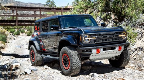 Ford Bronco Raptor Black Appearance Package Appears Beneath An Eclipse