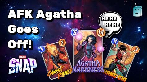 AFK Agatha Marvel Snap Gameplay And Deck Highlight YouTube