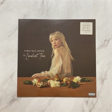 Carly Rae Jepsen The Loneliest Time Crystal Vin Rose Vinyl Hobbies