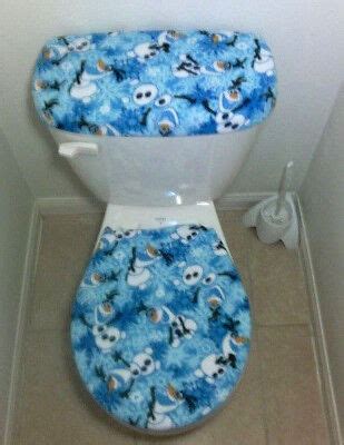 Navy Blue Elongated Toilet Seat Cover - Velcromag