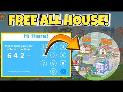 UNLOCK ALL HOUSE IN TOCA BOCA WORLD SECRET CODE 2024 YouTube