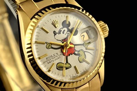 Rolex Oyster Perpetual Mickey Mouse Yellow Gold 18K Catawiki